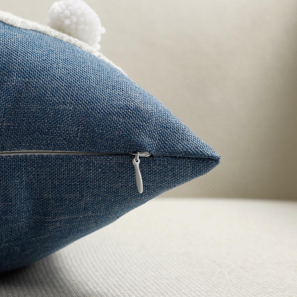 Three-dimensional Design Throw Pillow Cover Embroidered Waist Cushion Cover Pillowslip Sofa