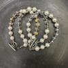 Geometric Style Handmade Pearl Bracelet With Colorful Crystals For Summer Gift Giving