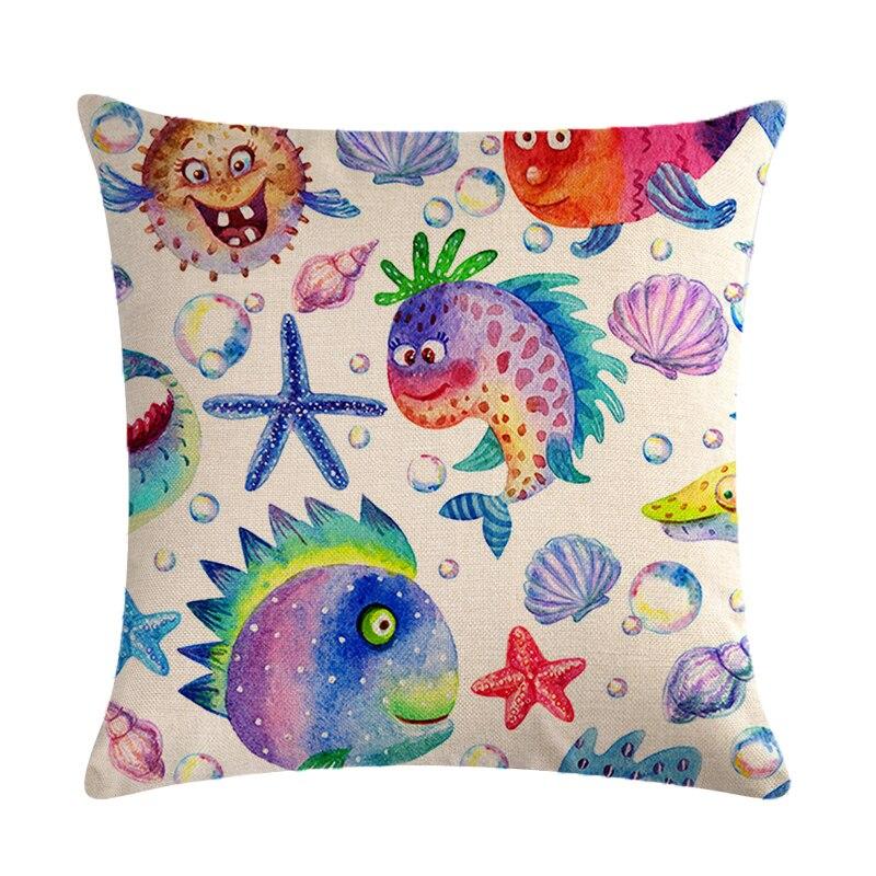 ocean pillow covers
