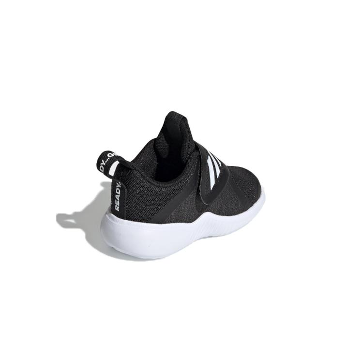 New Cf I x Adidas Fortarun Low Top Running Shoes Black White Infant And Toddler G27195