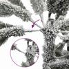 Artificial Christmas Tree Foldable Snow Flocked 180 cm