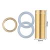 Kitchen Basin Mixer Tap Repair Fitting Kit Threaded Brass Tube Nut Install Parts Kitchen Basin Faucet Faucet Repair Fitting Kit