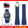 High quality fluororubber watch strap For G-SHOCK Casio 35/50 anniversary small silver block GMW-B5000 series accessories
