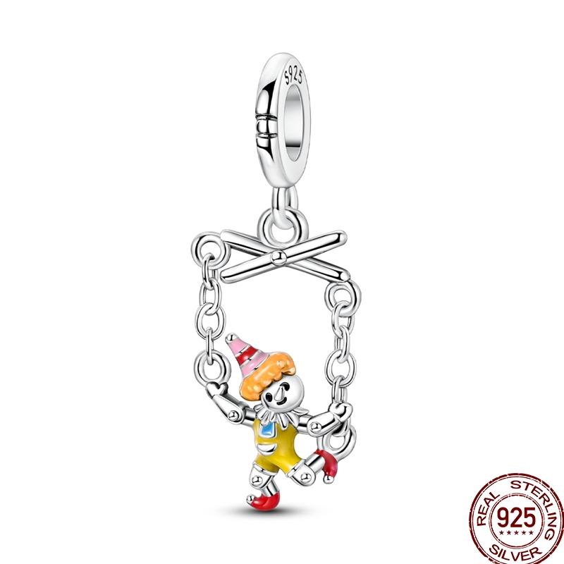 Miedziany Cyrkon Letnie Lody Ocean Wielka Seria Błyszczący Inkrustowany Cyrkon Wisiorek Pasuje do Bransoletki 3mm