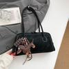 Borsa a spalla retrò piccola, Borsa a tracolla singola, Grande capacità per il pendolarismo, Borsa a sacco Boston