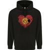 Love Kyrgyzstan Flag Kyrgyz Day Football Hoodie