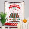 Outdoor Camping Blanket Moisture-proof Picnic Mat Jacquard Tapestry Christmas Sofa Towel Cover