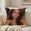 Western Beauty Pillow Retro Cowboy Style Cushion Cover Pillowcase Anti-Dustmite Living Room Sofa Decor Cushion Room