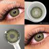 FUNSACHY 1 Pair Natural Colored Contact Lenses for Eyes Brown Pupils Lens Contact Lenses Cosmetic Green Contacts New Color Lens