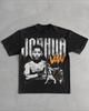 2026 Sommer UFC Joshua Van Kampf Grafik T-Shirt Damen Sport Baumwolle Kurzarm Locker Freizeit Fitness Shirt Unisex