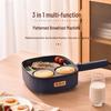 Multi-Functional Non-Stick Breakfast Maker for Burgers, Fried Eggs, Pancakes, Steaks, and Sandwiches
