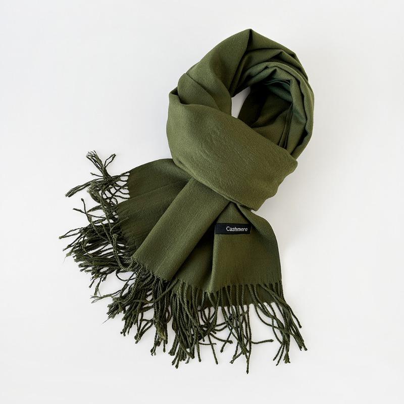 Multi-color Imitation Cashmere Shawl Scarf High-end Fashion Order Versatile Warm Scarf Women