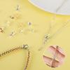96Pcs/Lot Crimp Beads Cord Knot Covers End Cap Connector Clasps For DIY Bracelet Necklace Jewelry Making Supplies