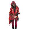 Bohemian Ethnic Hooded Cape Shawl - Women's Autumn/Winter Yunnan & Korean Style
