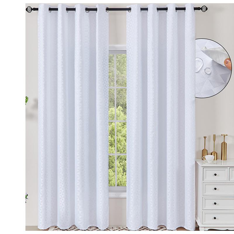 Home Gauze Curtains In Southeast Asia Phnom Penh Square Bedroom Living Room Semi-Blackout Finished Curtains