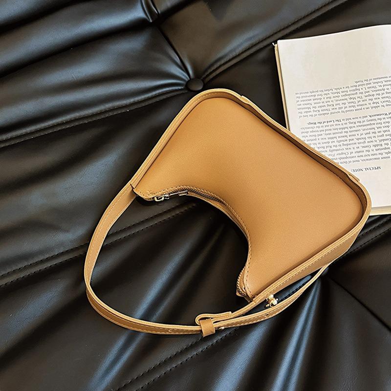 Solid Color Popular Underarm Bag New Small Fresh and Fashionable Casual Women's Bag Handbag Trendy Small Square Bag