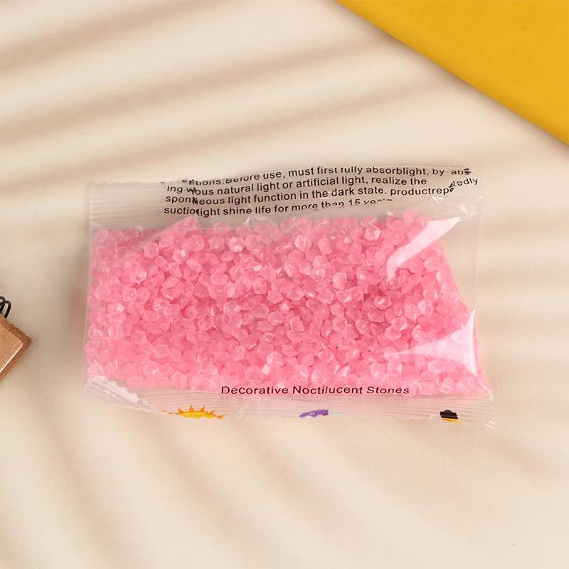 1000pcs 3-5mm Luminous Sand Glow In Dark Pebbles Stone Home Garden Outdoor Path Lawn Decoration Fish Tank Aquarium Decor