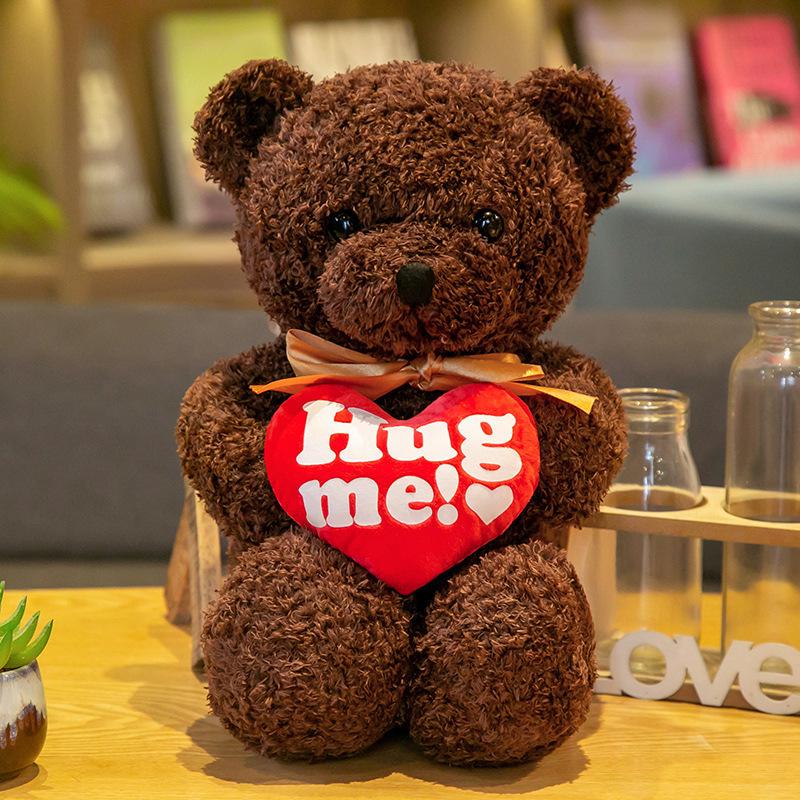 Teddy Bear Plush Hoodie Doll - Cute Activity Gift with Logo Print