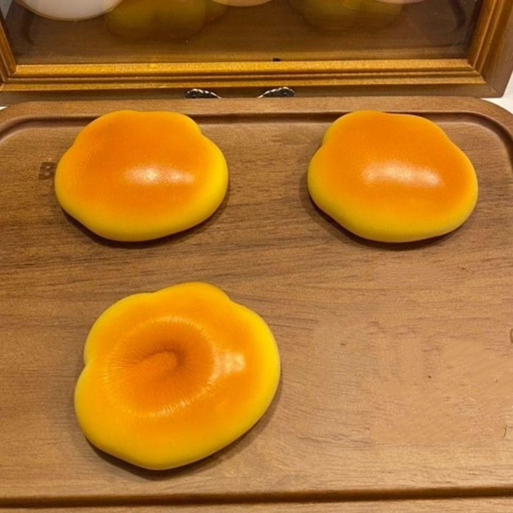 Caramel Color Cloud Bread Squishy Slow Rebound Sensory Toys Creative Slow Rising Bread  Adult Kids