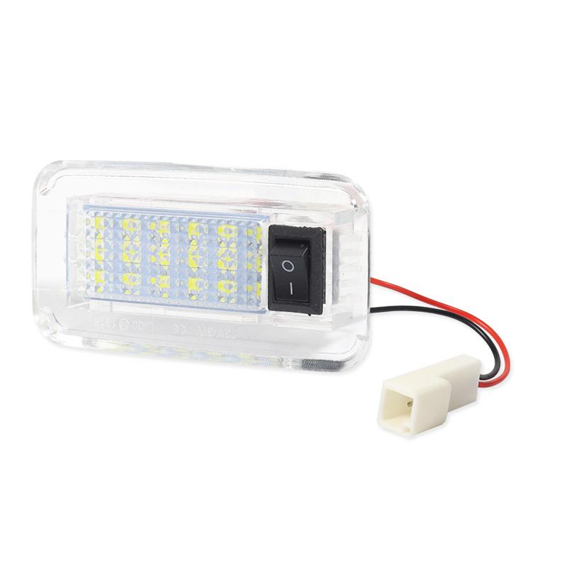 1PC Xenon White LED Trunk Cargo Area Light w/Switch Compatible With For Newer Lexus,Newer For Toyota w/Single LED Room Lamp белый