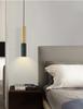 Nordic Minimalist Marble Pendant Light - Single-Head for Restaurants and Bedrooms