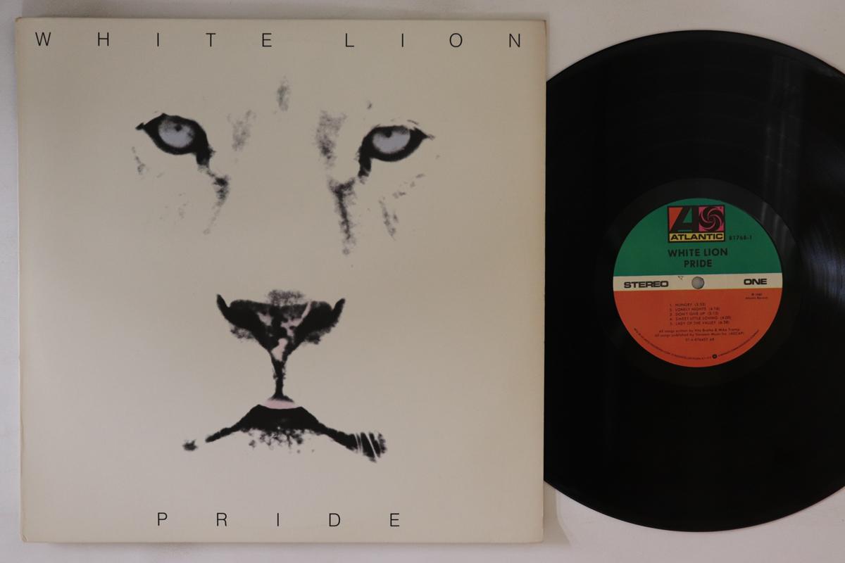 

LP Record WHITE LION - Pride 7817681 Atlantic 1987 US Metal Used