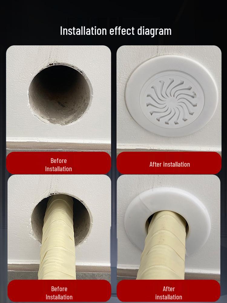 Decorative Air Conditioning Vent and Wall Hole Cover
