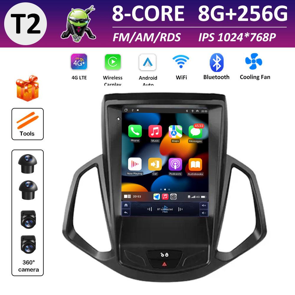 Autoradio GPS Navigation for Ford EcoSport 2013 2014 2015 2016 - 2017 Car Multimedia Video Radio Player Android OS WIFI No 2 Din