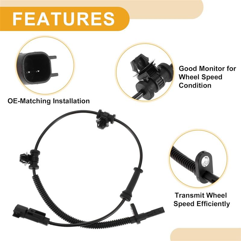 Abs Wheel Speed Sensor 92199862 For Chevrolet Camaro 2010 2011 2012 2013 2014 2015 Als1987 5S12076 Car Accessories