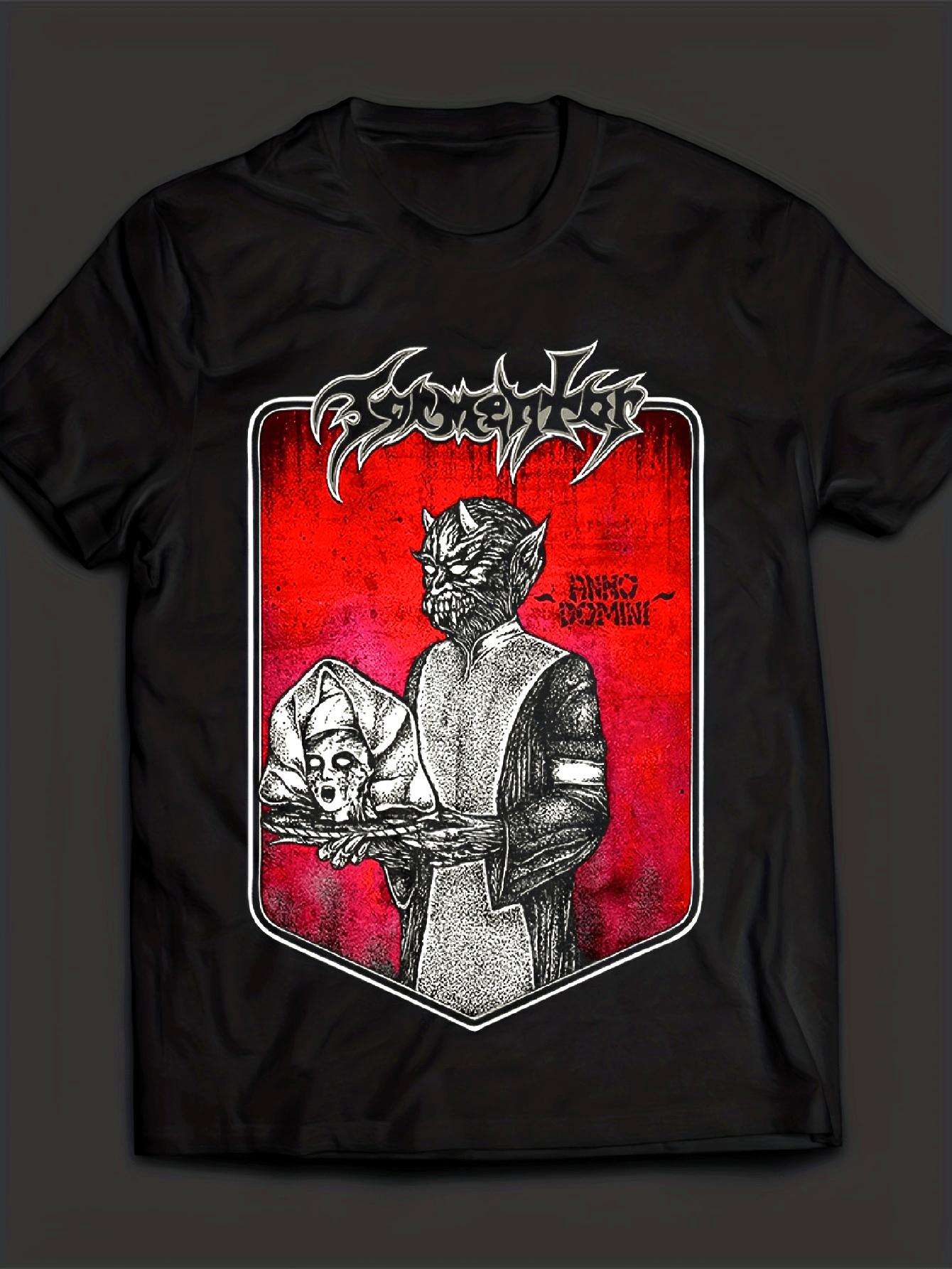 

TORMENTOR Men s T-shirt - Suitable for Wearing All Year Round, Unisex T-shirt, Fun and Suitable for Daily Use - Men s Summer ... S разноцветный
