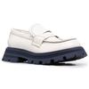 Leather Loafers Women's White 685690WHZ819499