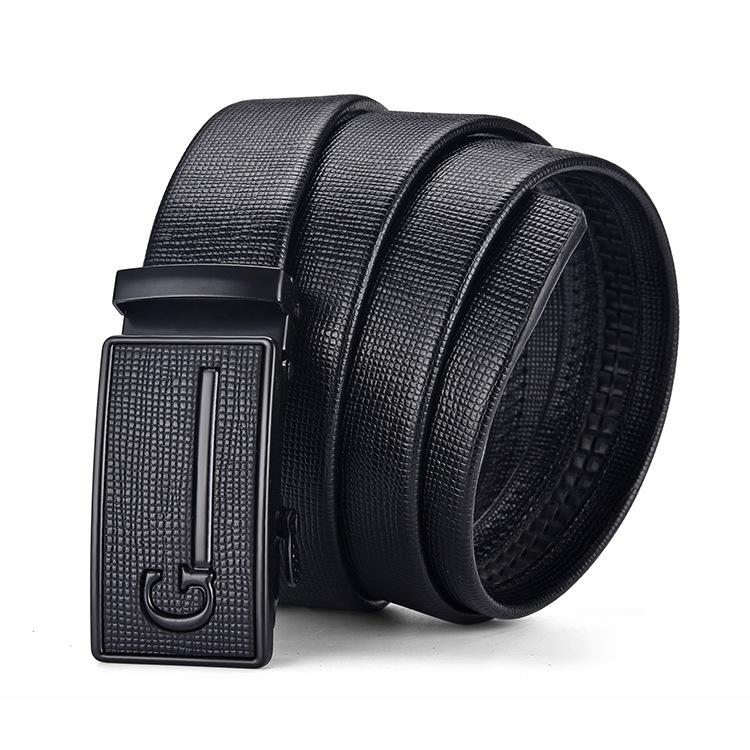 Belt Men'S Advanced Sense Automatic Buckle Simple Belt