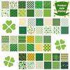 12PCS St. Patrick Series Material Paper Background Decoration Diy Wrapping Paper