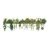 Hanging Basket Plant Branch Wall Decoration Green Plant Wall Decals Wallpaper  Background Wall