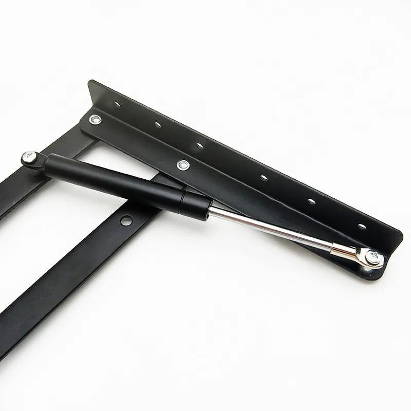2Pcs Heavy Duty Steel Practical Lift Up Coffee Table Mechanism Hardware Top Lifting Frame Furniture Desk Folding Hydraulic Hinge