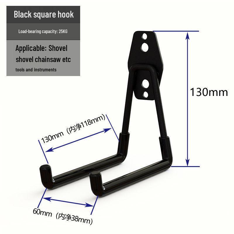 Heavy-Duty Metal Garage & Garden Bicycle Wall Hook