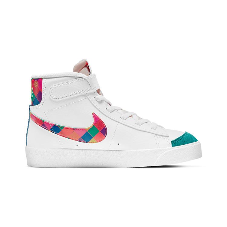 New Nike Blazer 77 'CNY Mid Top Kids' Skateboarding Shoes White Red Green Children Aged 3 7 Years Old DD8490-163