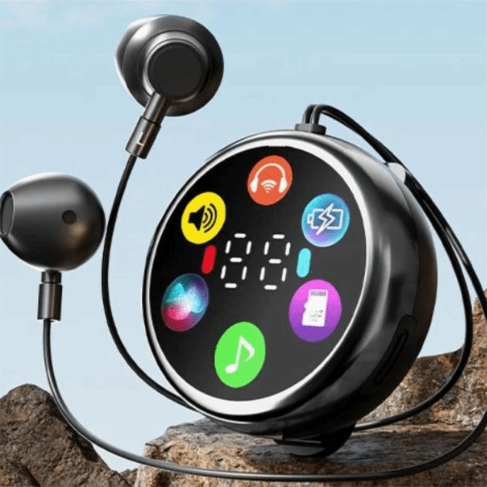LED Display Bluetooth Earphones LED Color Screen Wireless Earphones Professional