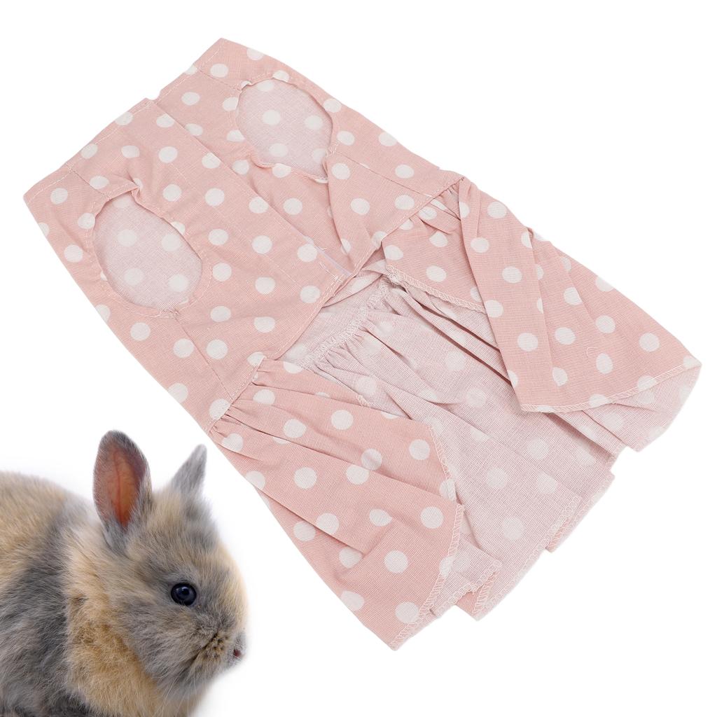 Pet Dot Dress Breathable Comfortable Dog Summer Skirt for Daily Wear Wedding Birthday Party