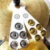 Cymbal Bells Rings Cymbal Bells Accessories Drum Set Cymbal Bells Drum Cymbal Rings Suitable for Various Drumming Styles