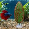 Betta Tank Accessory Hammock Leaf, Fish Resting Breeding Bed, Suction Cup Leaf Rest Spot Spawning Spot, Aquarium Decoration for Bed
