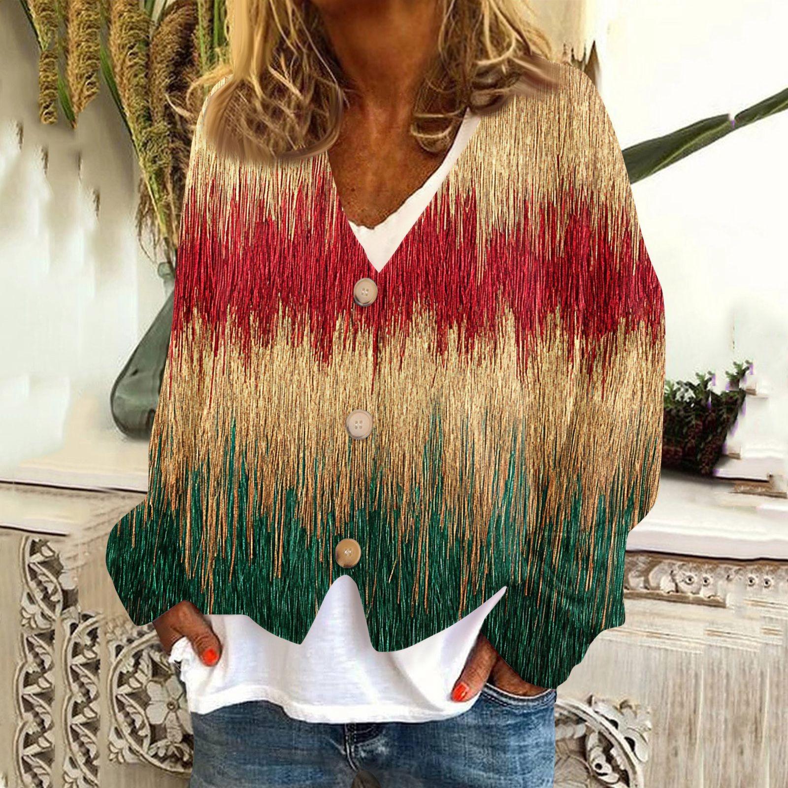 

Женское модное короткое пальто, повседневное, с длинным рукавом, с принтом, однобортный плюшевый топ L оранжевый