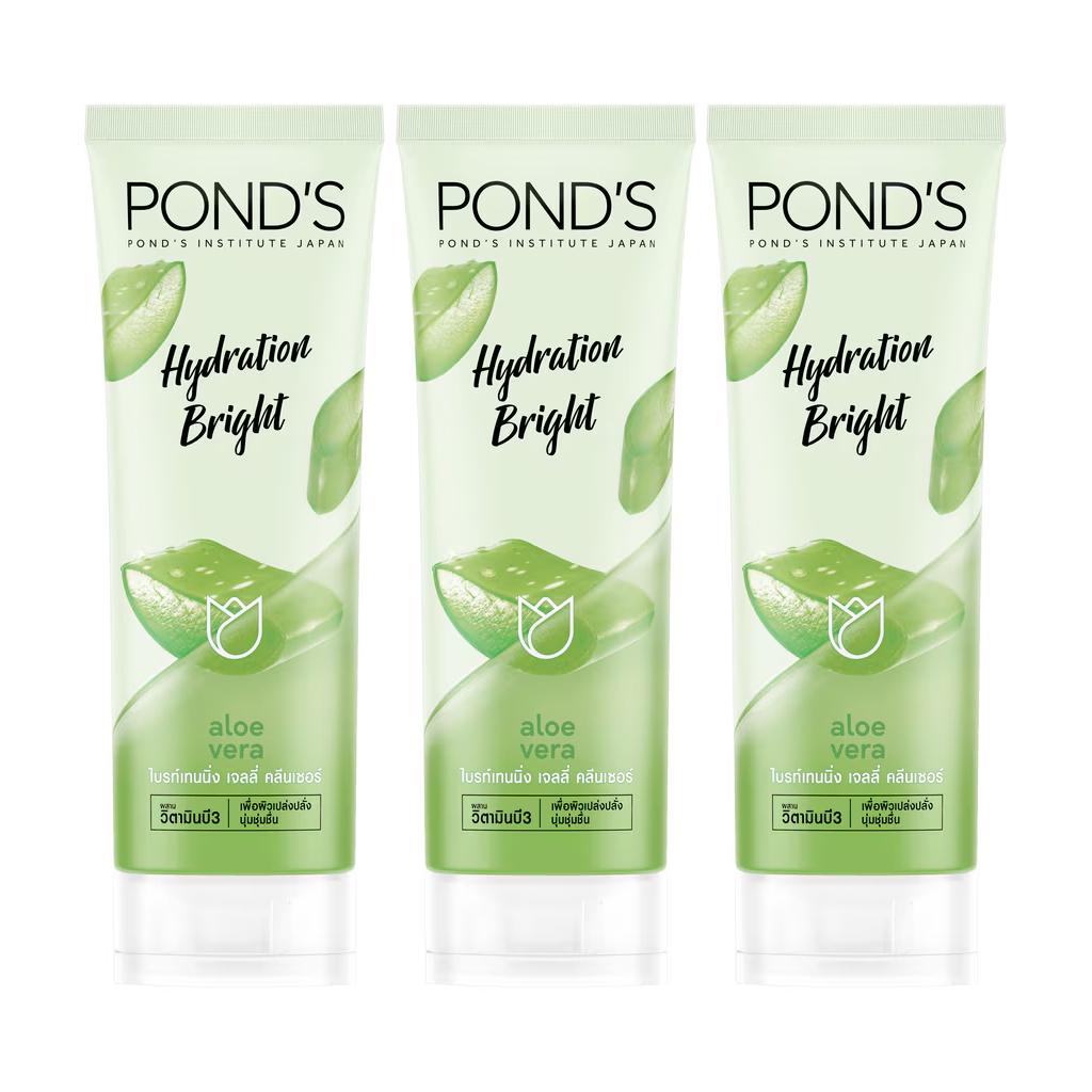 POND'S Hydration Bright Aloe Vera Jelly Cleanser 100 G.