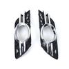 For Mercedes-Benz E-CLASS ECLASS W211 2007 2008 2009 Car Front Bumper Fog Lamp Light Cover Frame Foglight Trim Lid Bezel Hood