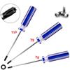 Chave de fenda Torx Ferramentas manuais T8 T9 T10 Driver Ferramenta de reparo Chave de fenda Chave de fenda magnética