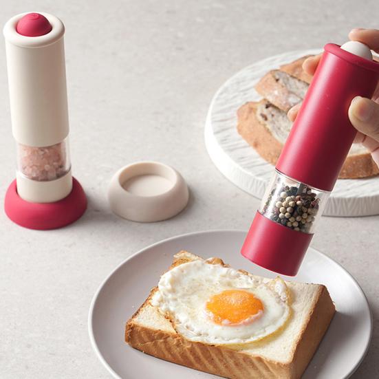 Yousheng Electric Pepper Grinder Rechargeable Salt And Spice Mill with Adjustable Coarseness One-Hand Operation Kitchen Seasoning Tool