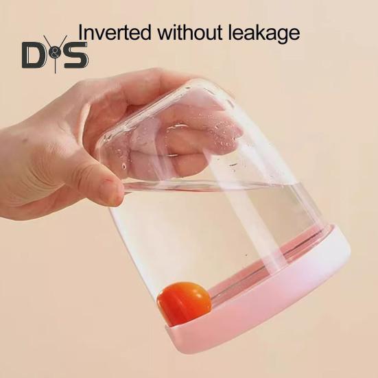 Portable Salad Cup with Fork Fruit Storage Container for Fridge BPA-Free Leak-Proof On-the-go Cup Freshness Preserving Salad Container