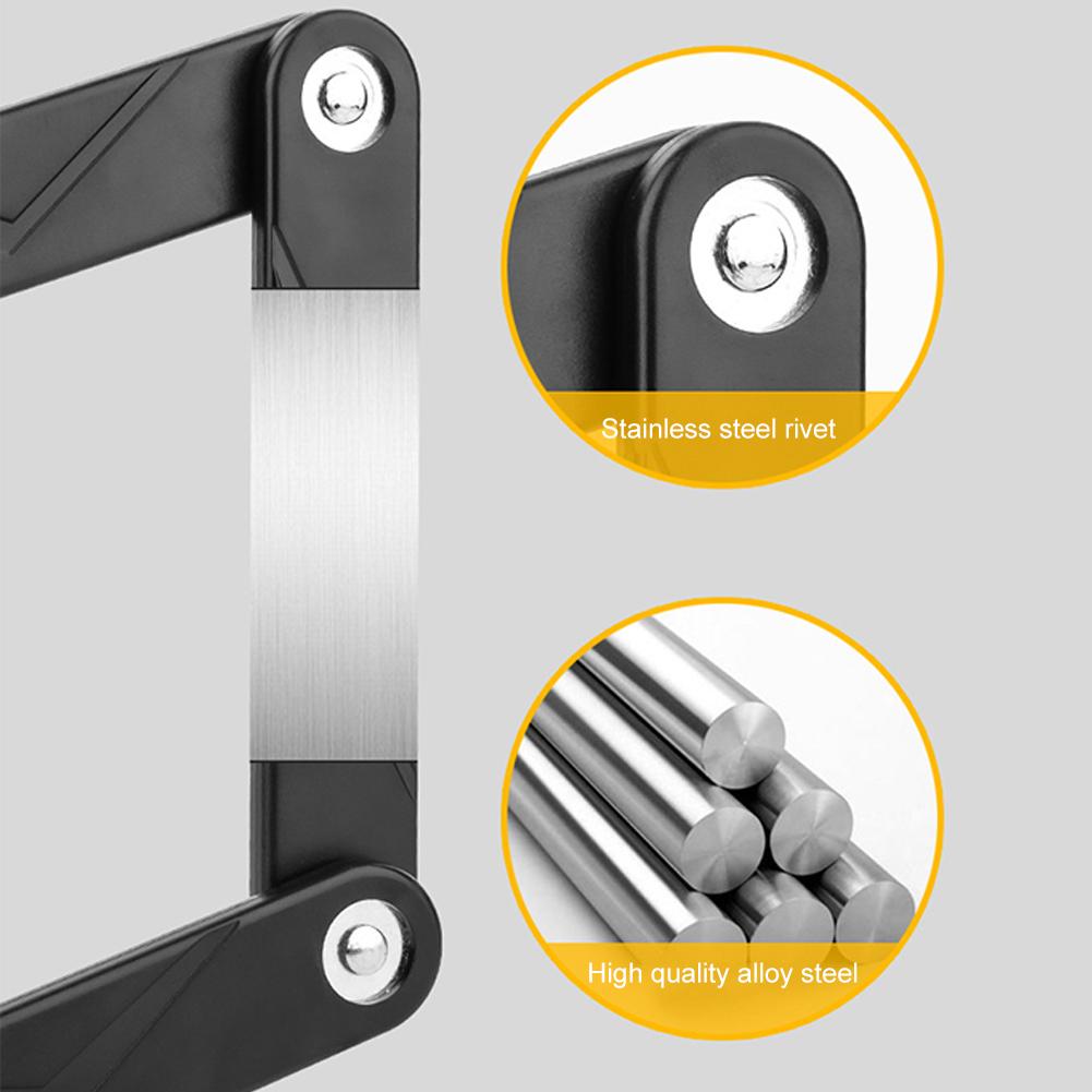 Fiets Vouwslot Hoge Beveiliging Fiets Vouwslot Anti-Diefstal MTB Racefiets Slot voor Motorfiets Scooter E-Bike