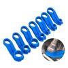 7Pcs Oil Pipe Remover Set High Strength Plastic Clip Disconnect Tool Non-Damaging A/C & Fuel Line Remover Car Oil Pipe Clip Removal Kit for Home