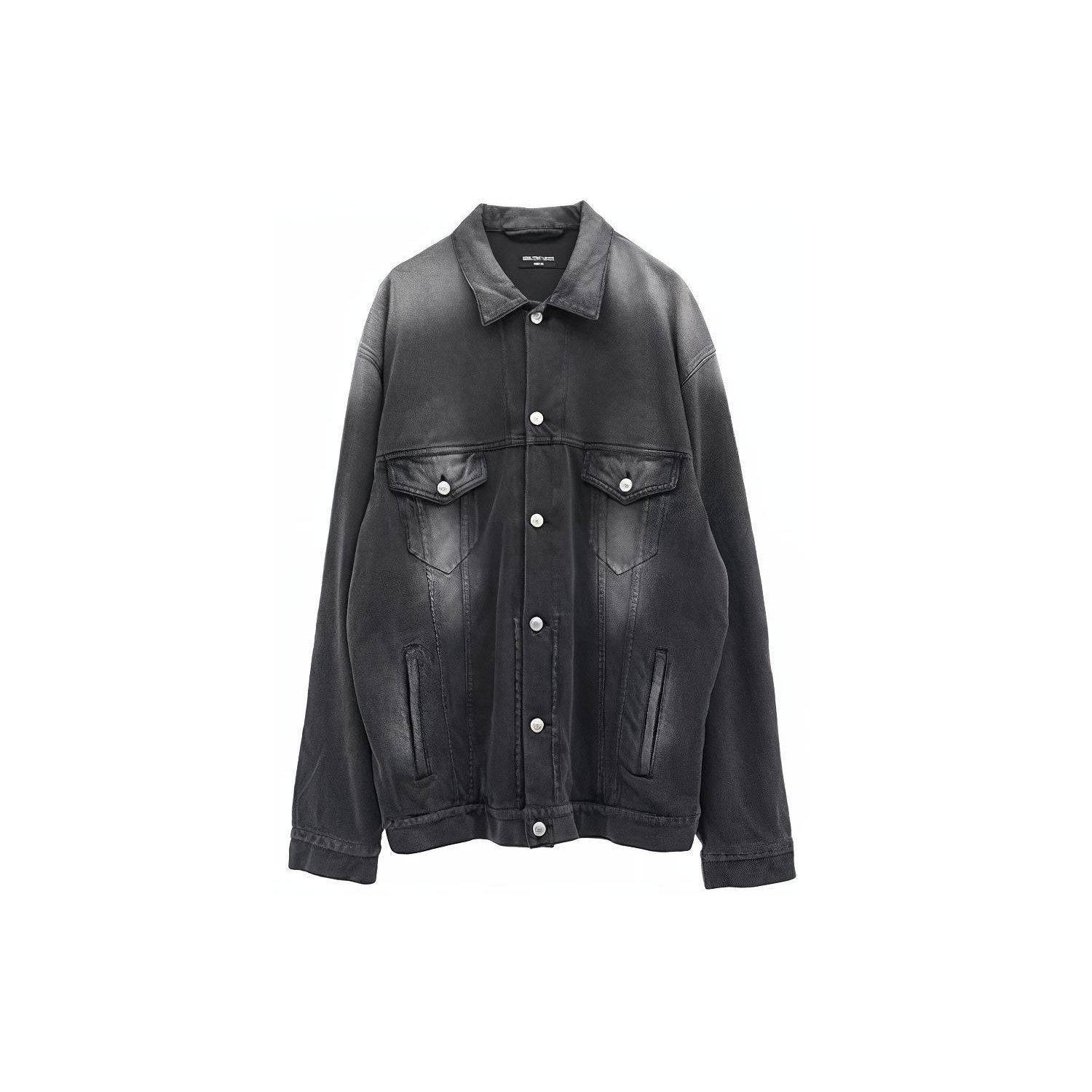 Balenciaga Denim Jacket Loose Fit Men`s